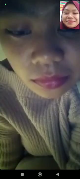 Ditemenin mba jilbab penjaga warteg WA