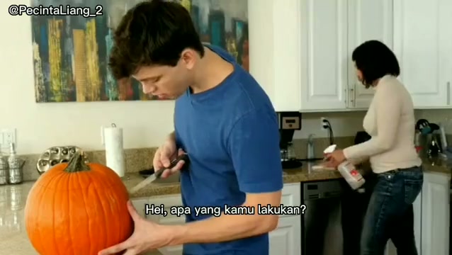 Barat Sub Indo - Surprise ke saudariku burungku di dalam labu