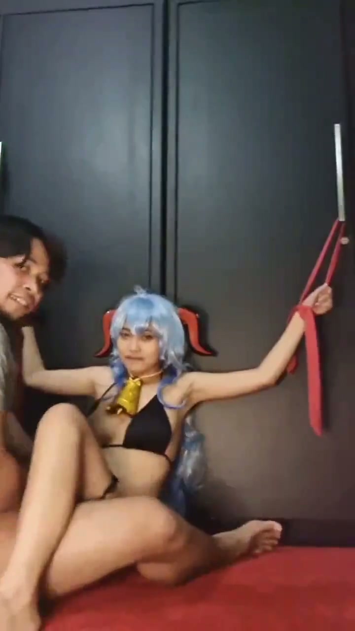 Cosplayer indo diiket dan di ewe