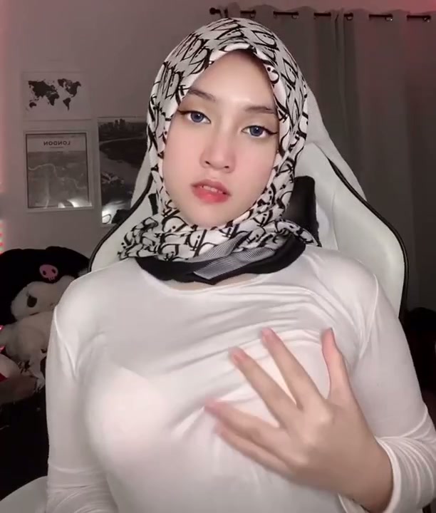 Baby panda melayu tudung