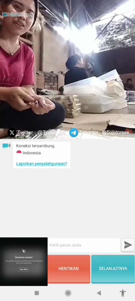 Ome tv - ditemenin ibu2 bar bar