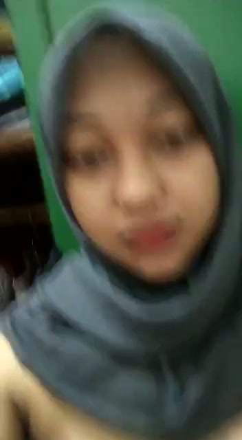 Ab9 jilbab mik gemoy masih pakai handuk