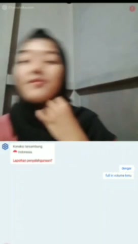 ometv hijab cantik mau nemenin -