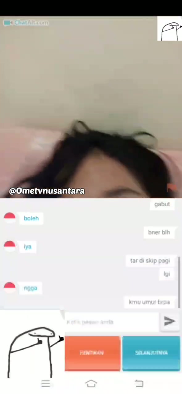 Omeetv hoki di temenin cwe 16thn