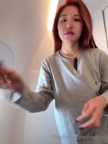 Ms Puiyi Airplane Pussy Masturbation Video Leaked OnlyFans AllFansLeak AllFansLeak
