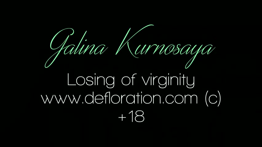 Galina Kurnosaya Pecah Perawan Defloration