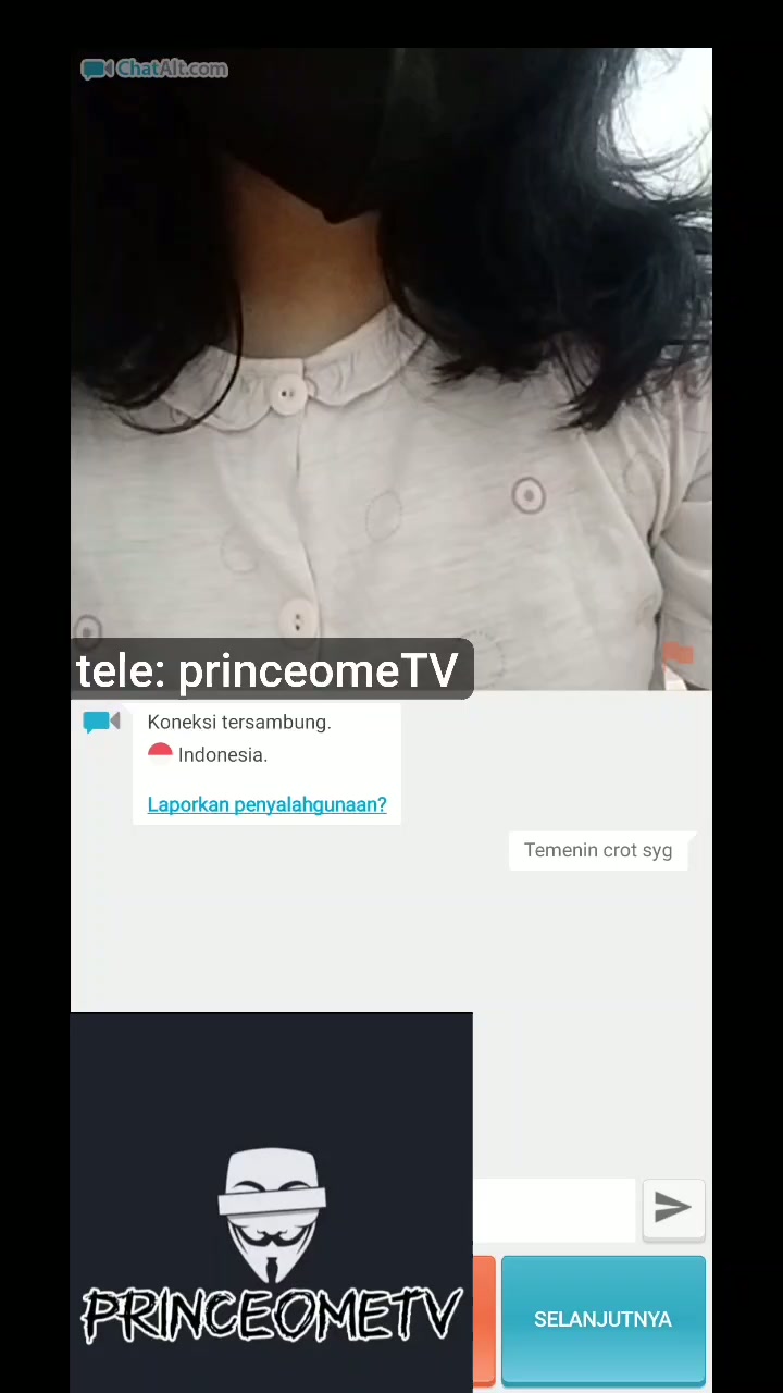 Ometv Baju tidur pake masker