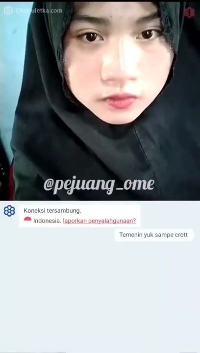 Ome Tv Abg Hijab Hitam Godain Pascol