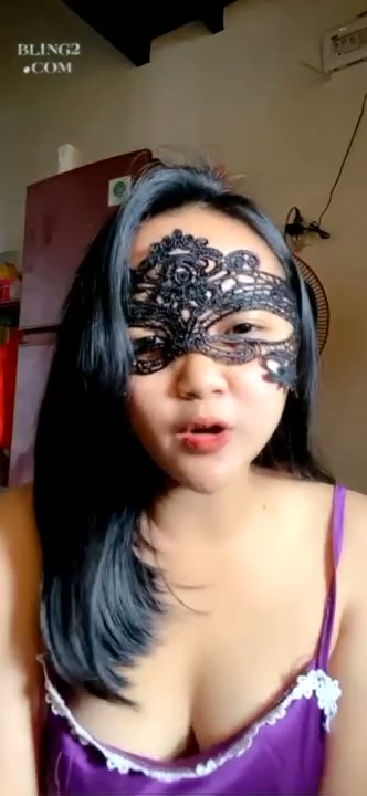 ABG Cantik Live Barbar Lingerie Ungu