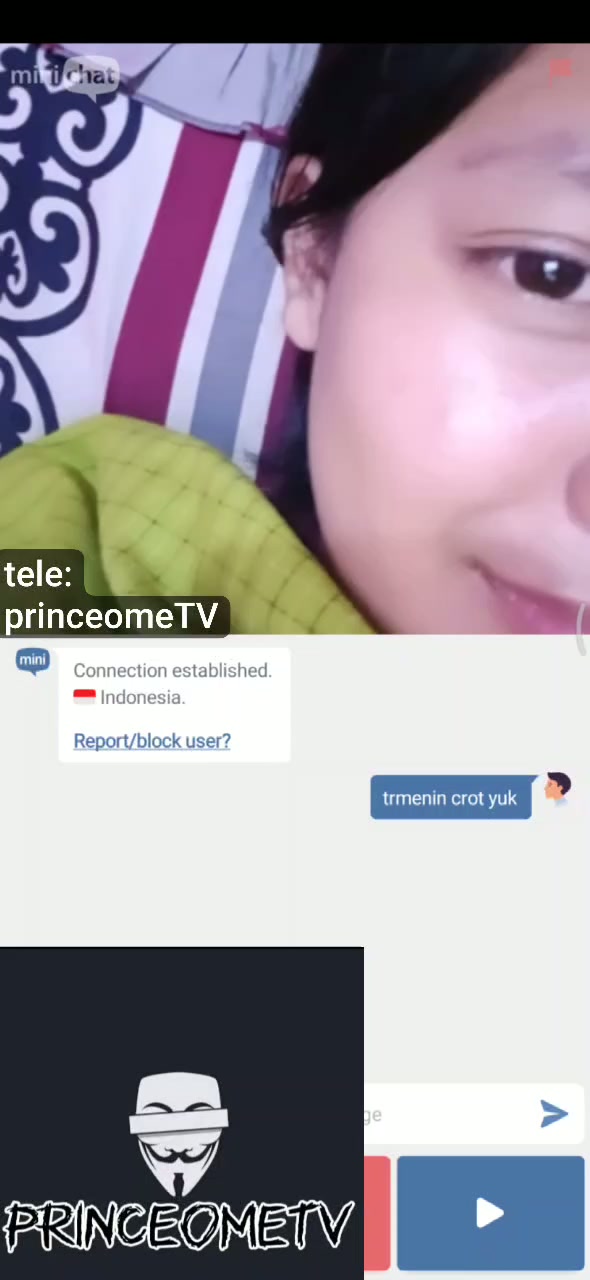 Ometv ukty malah senyum liat batang gede