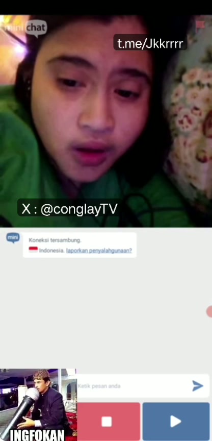 Ome tv hiburan enak malam hari 32 baju hijau tobrut.mp4