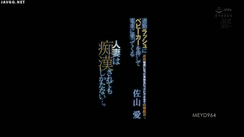 [ Jav Sub Indo ] Seorang wanita menikah yang naik kereta sambil mendorong kereta dorong pada jam sibuk mau tidak mau dianiaya... Tubuhnya menjadi sensitif setelah melahirkan, dan dia gemetar hingga mencapai klimaks. Ai Sayama MEYD-964