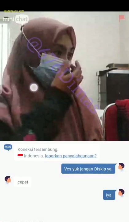 ome tv ukhti lagi kerja malah sange