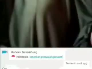 ometv jilbab hijau sange