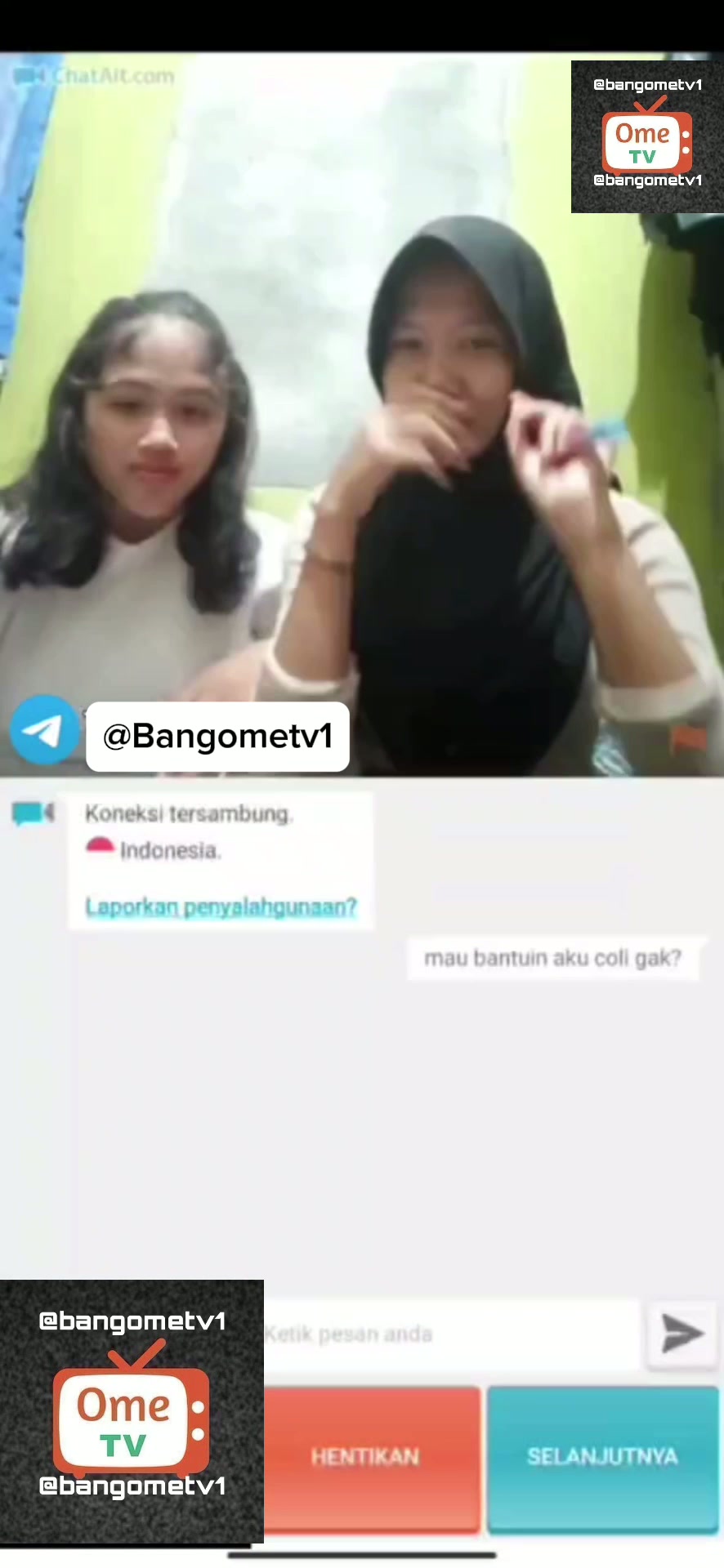 Ometv dua cewek tobrut