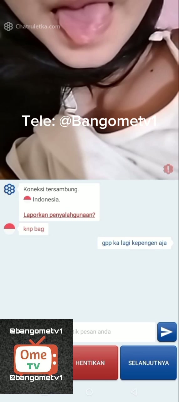 Ometv kaos putih tobrut