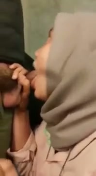 Jilbab Sepong Crot Dimulut