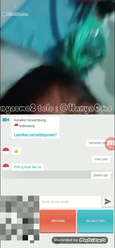 Ometv ga tahan liat wajah s4ngenya