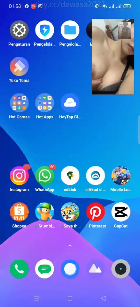 Kesebarnya vcs cewe cantik sama pacarnya - Twitter